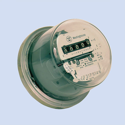 Image of RV electric meter, refurbished RV watt hour meter