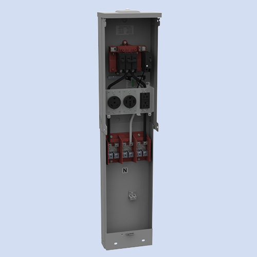 Image of U5210-XL-75 Milbank 50/30/20 RV pedestal pad mount