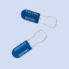 Image of electric meter security tag, Budco seal